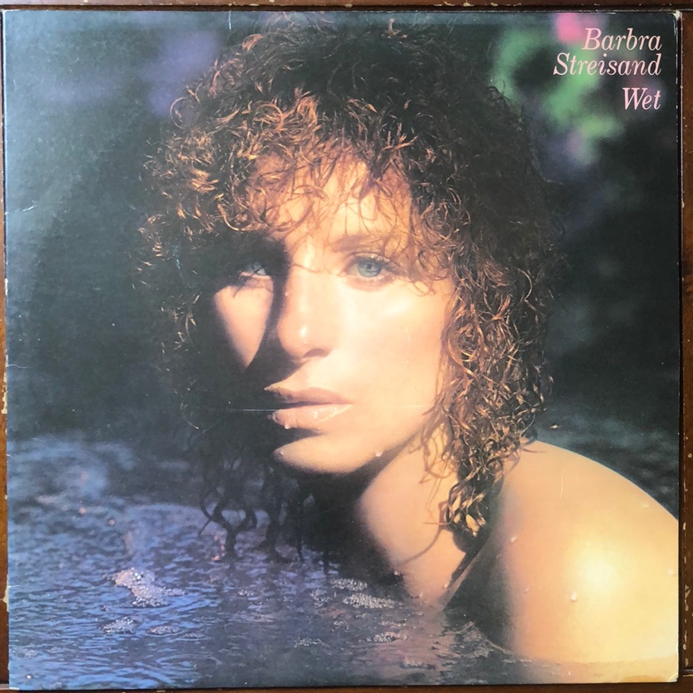 Barbra Streisand Wet Vinyl Lp '79